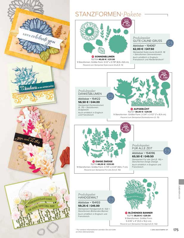 Stanzen-Pakete Stampin UP! 6