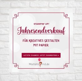 ausverkauf Stampin Up