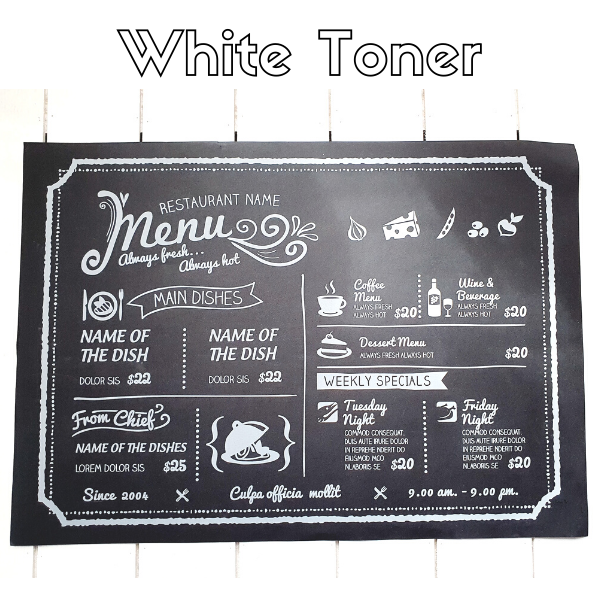 White Toner