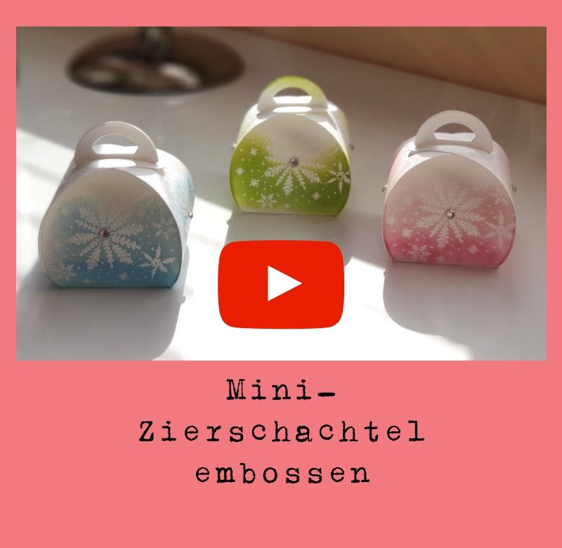 Mini Zierschachtel embossen