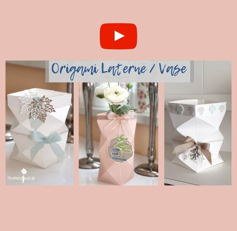 Anleitung Origami Vase