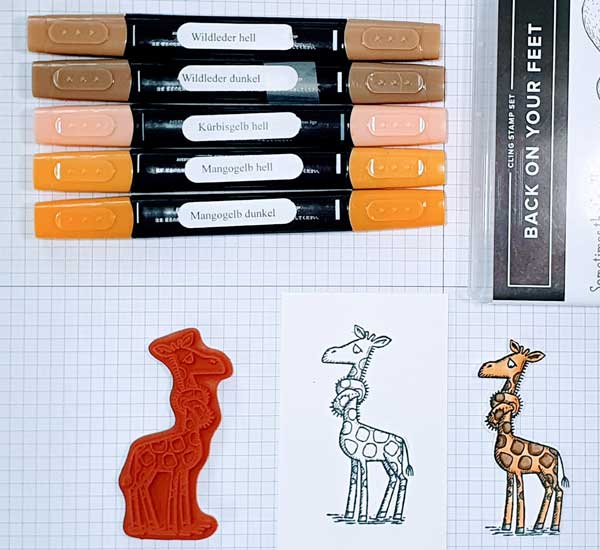 Giraffe coloieren